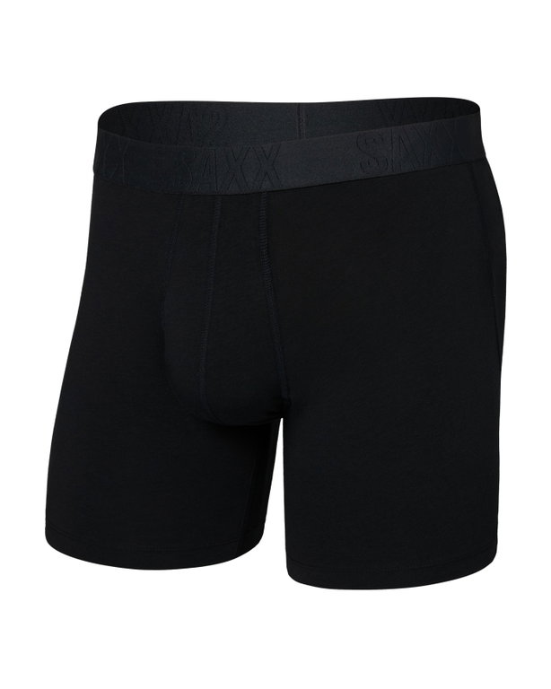 SAXX Boxershorts Droptemp Cooling Cotton Boxer Brief Fly schwarz Herren - 1 Stück